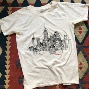 J. Crew Manhattan Graphic Tee